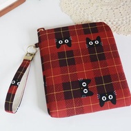 進口布料 防水 英倫經典格子貓咪 閱讀器防護包 防摔輕巧 HyRead