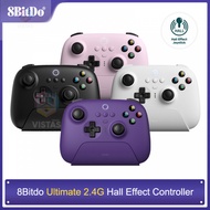 Vistas 8BitDo Ultimate 2.4G Hall Effect Joystick Controller with Charging Dock for PCHT99 Y5HW