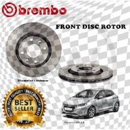 BREMBO Peugeot 208 1.6 Front Brake Disc Rotor