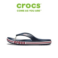 【FREE SHIP】Crocs Bayaband Antislip Sneakers Outdoor Flip Flops Unisex Dark Blue 205393-4CC