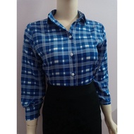 A4232 high-quality sweat absorbent non-wrinkle silk female shirt with Leopard pattern full size 40-9