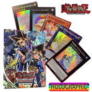 100pcs Unique Holographic Yu-Gi-Oh Cards in English YU GI OH Duel Master Competitive Deck Trading Ca