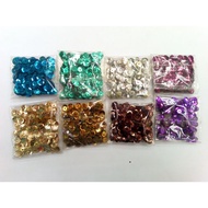 Sequin 6mm ( manik hiasan / manik jahitan )