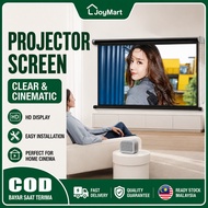 Skrin Projektor Projector Screen 3D 4K LCD Layar Projector Screen Screen Projector Wall Anti Light P