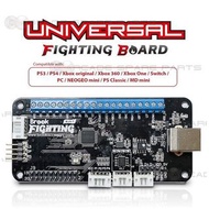 Brook Universal Fighting Board UFB街機大制搖桿萬用格鬥板(帶接頭版本)支援PS4/Xbox Series X|S/Xbox One/Xbox 360/PS3/PC/Wii U/Switch/PS Mini/NeoGeo Mini/MD mini