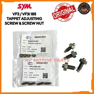 100% ORIGINAL SYM VF3i VF3i 185 TAPPET ADJUSTING SCREW 90012-M9Q-000 & SCREW NUT 90206-HLK-000