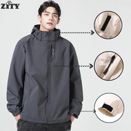 Unisex Sports Hiking Jacket Outdoor Waterproof Lightweight Breathable Camp Coat Couple Outfit