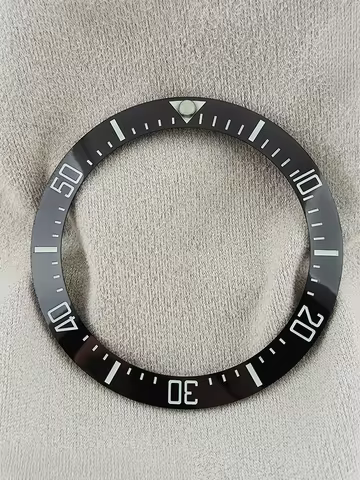 ForgeLink 40mm Bezel Inserts GMT Watch Bezel 40mm * 31.7mm Ceramic Bezel Insert Fit 42mm to 44mm Div