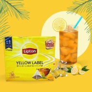 hộp NO.1 LIPTON 100gram / 50 túi lọc + TRÀ ĐEN NHÃN VÀNG NHẬT + Yellow Label Tea Bags