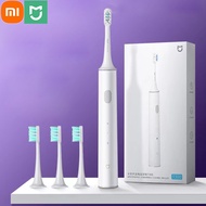 ☾ Xiaomi Mijia Original T300 Electric Toothbrushes IPX7 Waterproof Ultrasonic Tooth Brush Adults Kids USB Rechargeable Toothbrush
