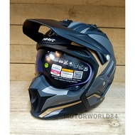 MHR SM890 GRANDE MATT ARMY GROUND GRAPHIC HELMET SM 890 AGG ER6 DUKE FZ150 KR150 CB400 CB250 Z900 ER