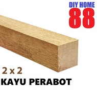 Kayu 2" x 2" ( Kayu belum Ketam ) / Kayu Perabot 40mm x 40mm 2"x2"