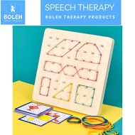 BOLEH Brain Development Nail Board For Occupational Therapy