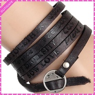 CUTICATE Gelang Tangan Punk แถบรัดข้อมือแฟชั่นสำหรับงานแต่งงานธุรกิจสาวๆมิตรภาพคุณปู่