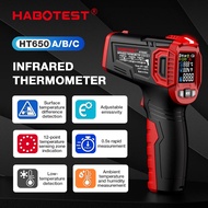 HABOTEST HT650 IR Thermometer Non Contact Laser Pyrometer Imager Hygrometer