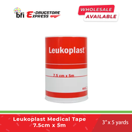 BFI E-Drugstore Leukoplast Medical Viscose Tape 7.50cm x 5m (3" x 5 yards)