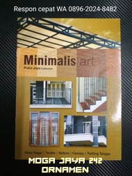 buku katalog album tralis kanopi pagar besi balkon model Minimalis