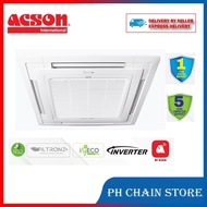 (DELIVERY FOR KL &amp; SGR ONLY) ACSON 2.0HP-5.0HP INVERTER  WIFI CEILING CASSETTE  A3CKY20FF/A3LCY20F A3CKY25FF/A3LCY25F A3CKY28FF/A3LCY28F