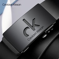 Small Small ck Genuine Leather Belt Men's Automatic Buckle Men's Belt Genuine Leather Young People's