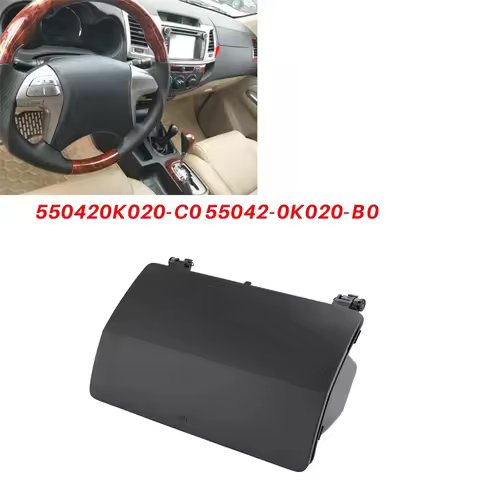 JAS-Car Dashboard Storage Box 55042-0K020-B0 for Toyota Hilux Vigo Mk6 Mk7 Fortuner Upper Instrument