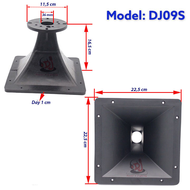 phểu trép kèn phểu loa 01 cái họng loa nhựa 22X22 hong loa trep hong loa array hong loa trep 750 họn