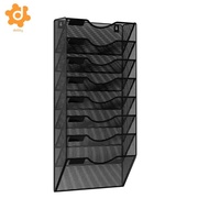 [utruiut0k] Hanging Wall File Holder Mail Organizer Mesh Structure Vertical Multilayer