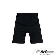 ARI ELITE TEAM SHORTS - BLACK/SILVER กางเกงฟุตบอล อาริ ELITE TEAM สีดำ