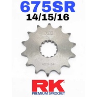 RK Original FRONT Sprocket CF MOTO 675NK 675SR 675 SR-R NK SRR 40T 14T 15T 16T SPARE PART MOTOR GEAR