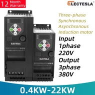 VFD 220V to 380V 1-phase Input 220V 3-phase Output 380V Motor Speed Converter AC Driver Inverter