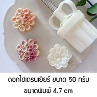 พิมพ์ขนม ดอกไฮเดรนเยียร์ขนาด 20-30 กรัมและ 50 กรัม พิมพ์ทาร์ตสับปะรด แม่พิมพ์กดขนม พิมพ์กดขนม พิมพ์ขนมไหว้พระจันทร์