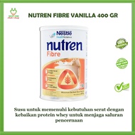 Nutren Fiber 400gram Vanilla Flavor - High Fiber Powder Milk - Cholesterol Milk - Lower Cholesterol - Lactose Free