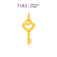 TAKA Jewellery 916 Gold Key Pendant