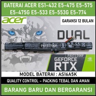 Baterai laptop Acer Aspire ES 14 ES1-432 Series AS16A5K Original