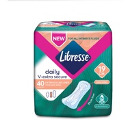 Libresse daily V-extra secure liners 19cm 40s