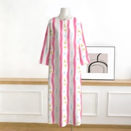 Kaftan Kejururawatan, Farhah, Saiz Bebas, Zip Halimunan Not See-Through Premium Korean Crepe Soft & 