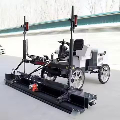 Hot Sale Concrete Laser Screed Machine Seat-driven Concrete Leveler Ground Laser Paving Leveler Dies