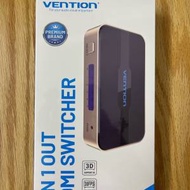 Vention HDMI Switcher 5 In 1 Out Gold 五進一出 HDMI 切換器 Switch