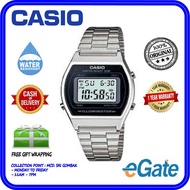 Casio VINTAGE B640WD-1AV Men Digital Retro Stainless Steel Strap Original Casual Watch