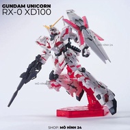 Gundam Unicorn RX-0 XD100 HG toy model scale 1/144 1:144 cheap daban assembled plastic robot Hanoi G