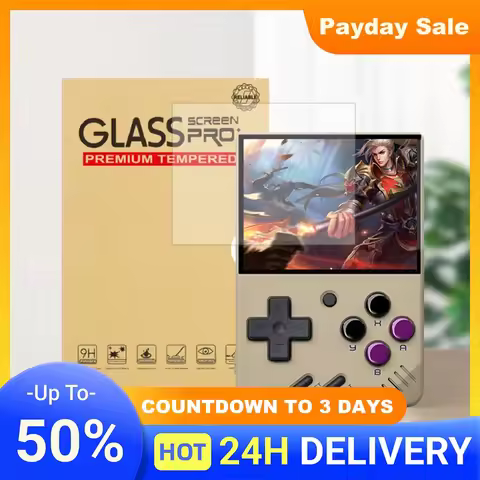 Hard Tempered Glass Protective Film Screen Protector Cover for Miyoo Mini / Miyoo Mini V4 Accessorie