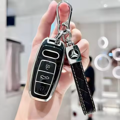For Audi Q8 RSQ8 A6 C8 S6 RS6 A7 S7 RS7 A3 8Y A8 D5 4N RS E-tron GT Q4 Q7 4M TPU Car Key Case Cover 