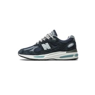 Original New Balance NB 991 V2 Navy Blue U991NV2 Sneakers Warranty One Year