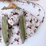 島森家 / 斗篷 / 兔子芙芙的甜點食譜 / 開心果雪丘芝麻戚風蛋糕