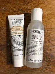 Kiehl's Sample 金盞花洗面 + Amino Acid Shampoo