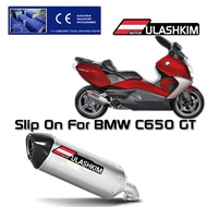 C650 Slip On Exhaust For BM W C650 GT Exhaust Muffler Escapes