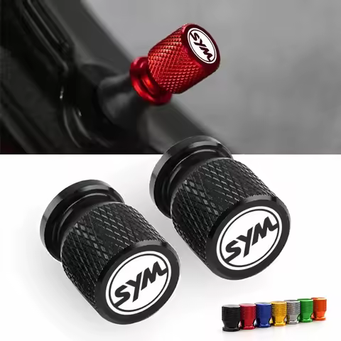 For SYM Joymax Z 125 200 250 300 GTS 250i 300i T3 M Stem Covers Aluminum Alloy Airdust Tire Valve Ca