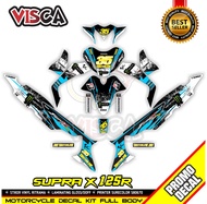 Decal Supra X 125 R Modif Keren Stiker Supra X 125 R Full Body Striping Supra X 125 R Variasi Keren