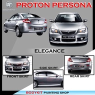 PROTON PERSONA 2008 ELEGANCE STYLE FULLSET SKIRTING(FRONT SKIRT, SIDE SKIRT, REAR SKIRT)-MATERIAL PU