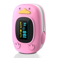 HealthTree Kids Finger Oximeter Baby Pulse OxImeter Spo2 Heart Rate Monitor Designed for Child over 