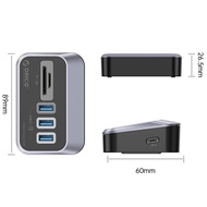 - Type-c to Usb A 3.2 hub orico 3 port 50cm sd tf usb-A pd m3u3-3ts-05